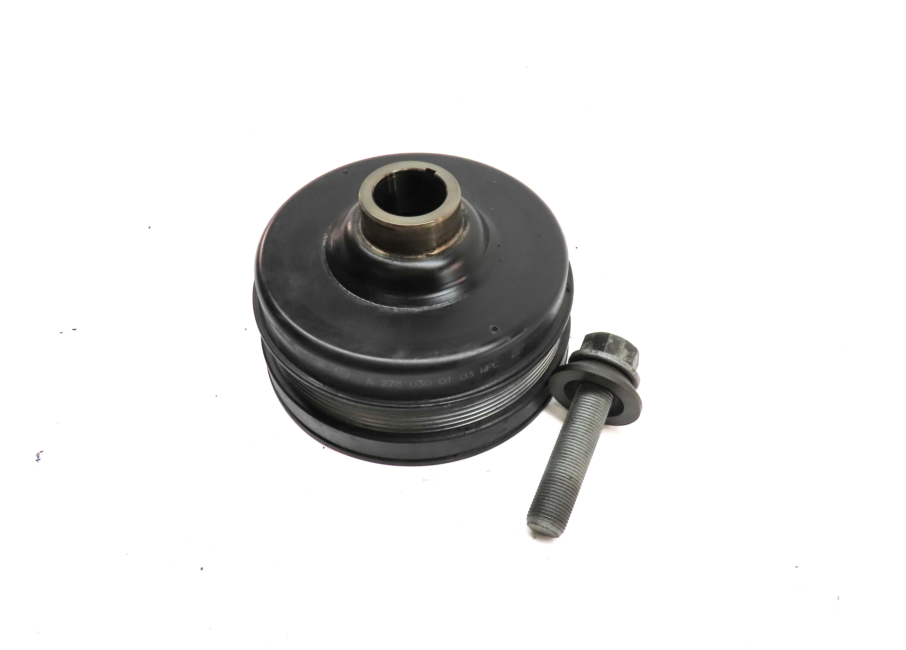 2015 MERCEDES GL550 (X166) 4.6L ENGINE MOTOR HARMONIC BALANCER — exact item pictured